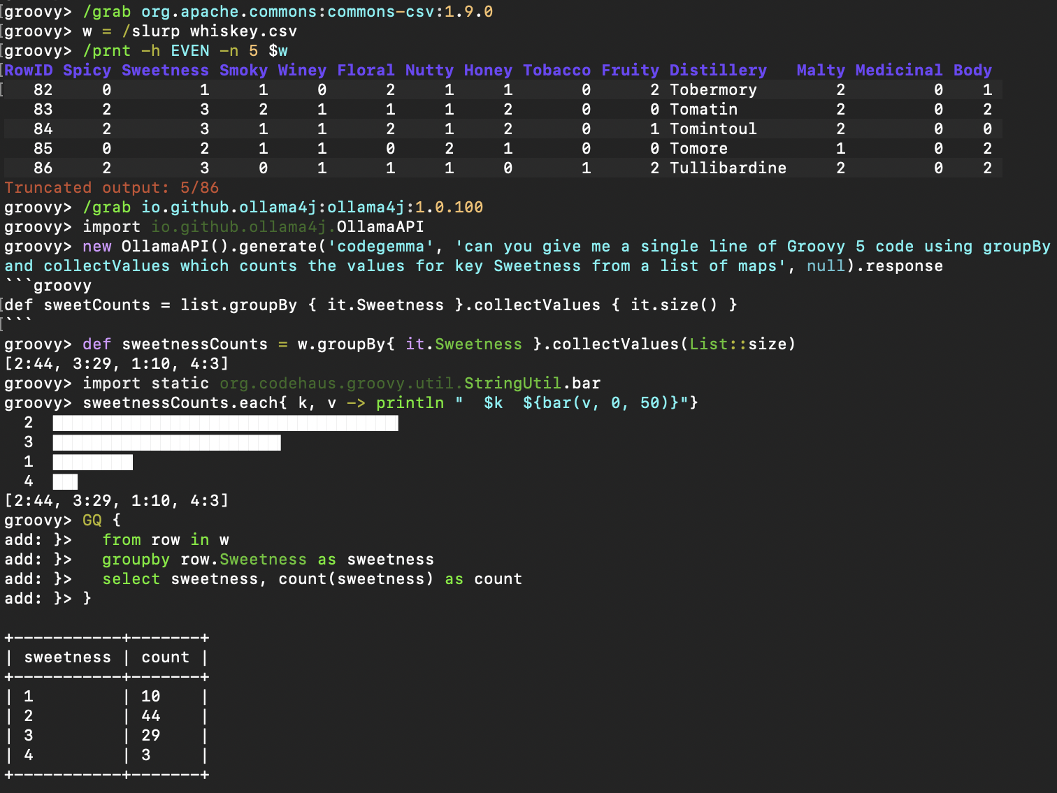 New Groovysh Repl
