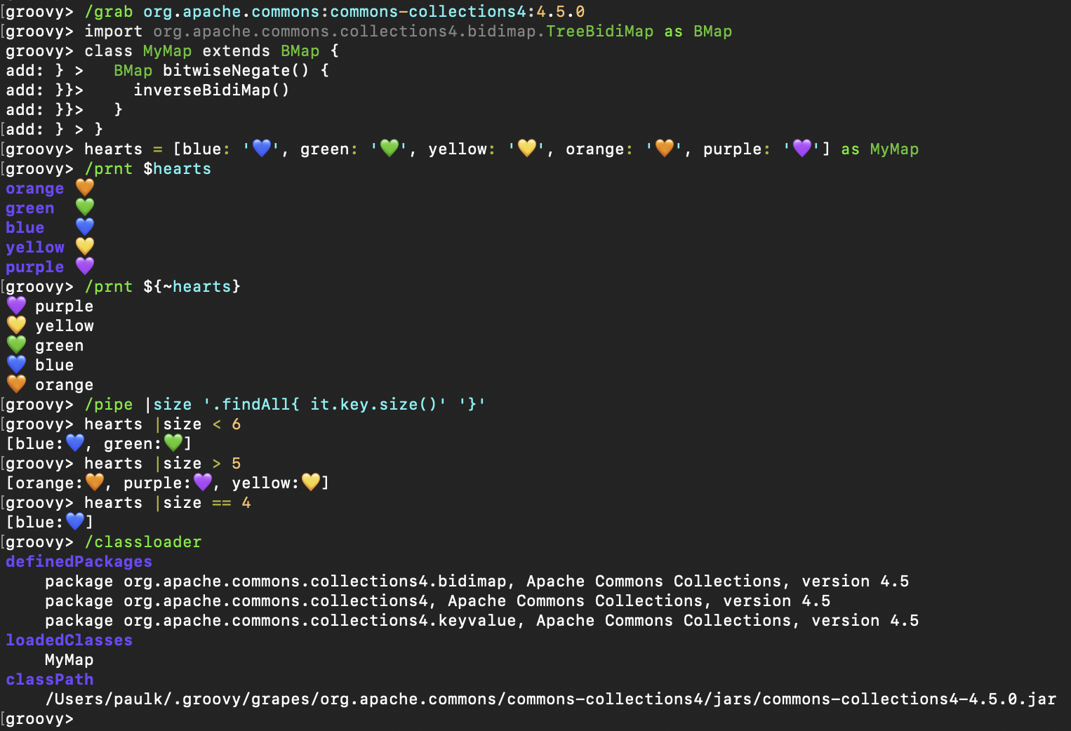 New Groovysh Repl